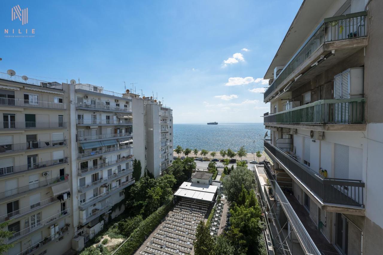 Appartamento Awesome Sea View, Nilie Hospitality Mgmt Salonicco Esterno foto