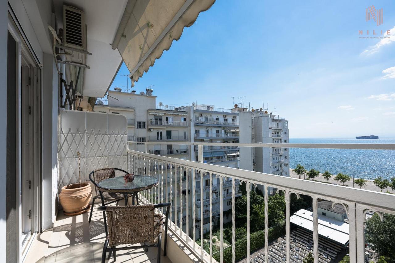 Appartamento Awesome Sea View, Nilie Hospitality Mgmt Salonicco Esterno foto