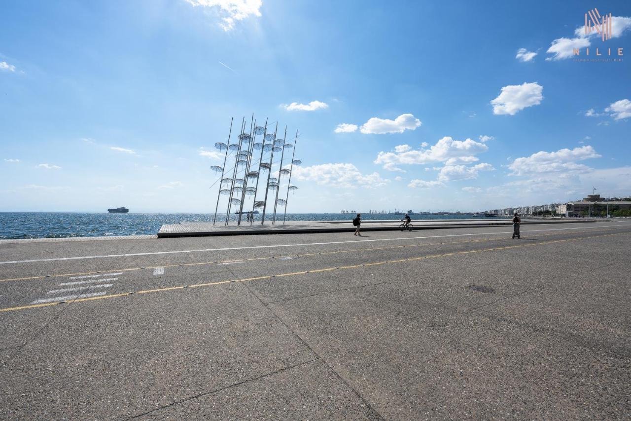 Appartamento Awesome Sea View, Nilie Hospitality Mgmt Salonicco Esterno foto